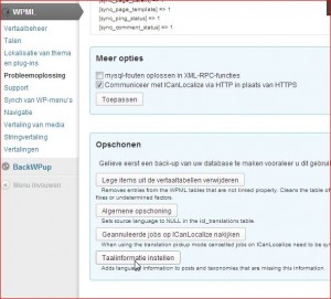 WordPress WPML taal instellen